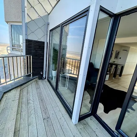 Knokke Heist Baai Modern Dak Appartement . *