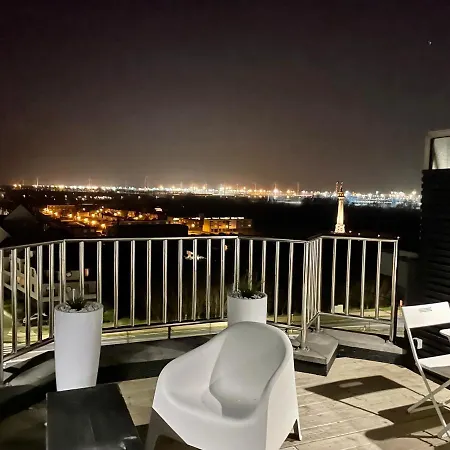 Knokke Heist Baai Modern Dak Appartement . Apartmán
